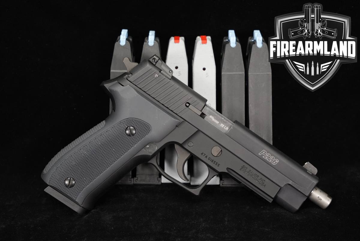 Sig Sauer P226 Classic 22 22LR 5.25 P-226 THREADED +7 MAGS