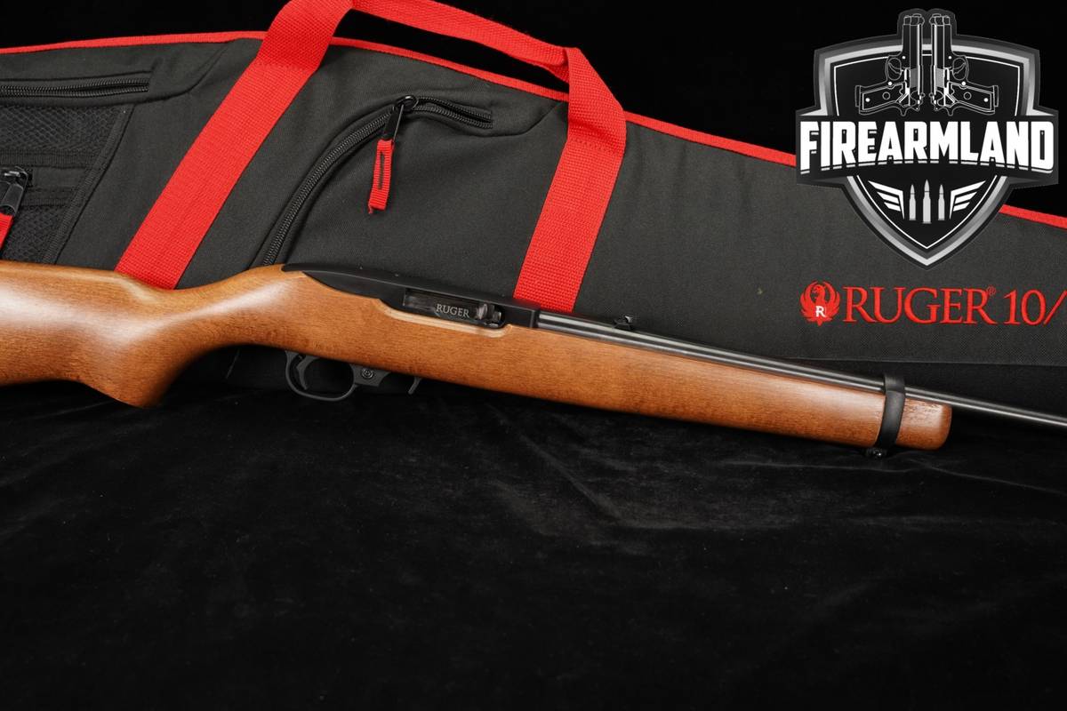 Ruger 10/22 Carbine 22LR 18.5" Blued & Wood 1022 10 22 +ORIG CASE
