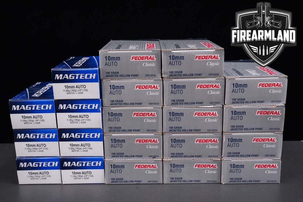 10MM Auto Ammo 10MM-Auto Ammunition 1,050 ROUNDS