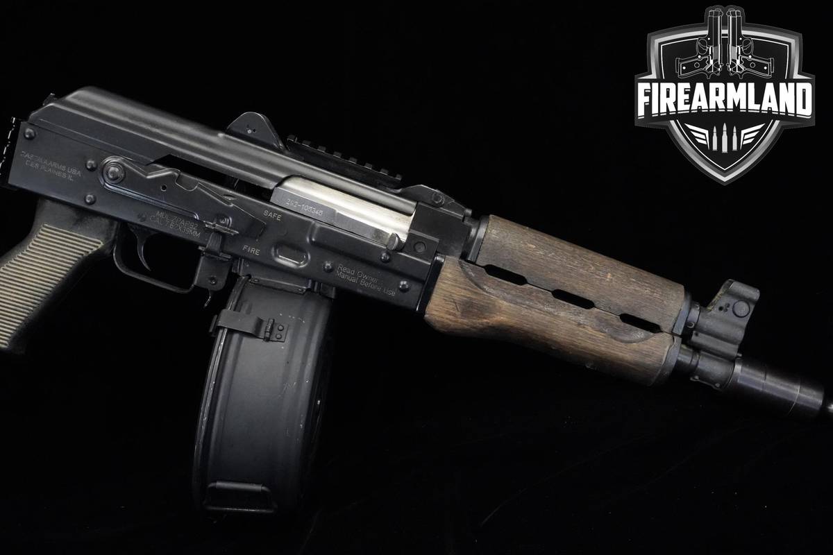 Zastava Arms Model ZPAP92 7.62x39 10" Blued Zastava ZPAP92 ZPAP-92 +2 MAGS