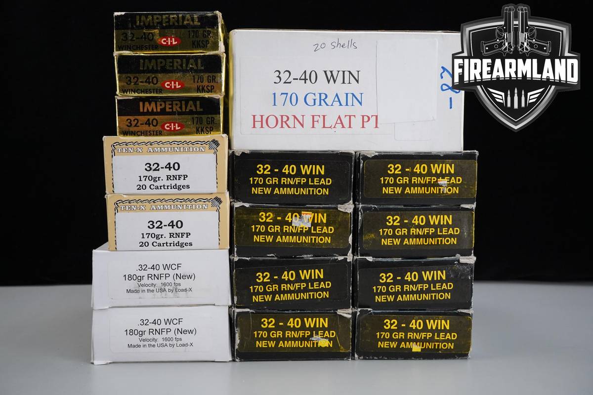320 RDS! 32-40 Winchester Win Ammo
