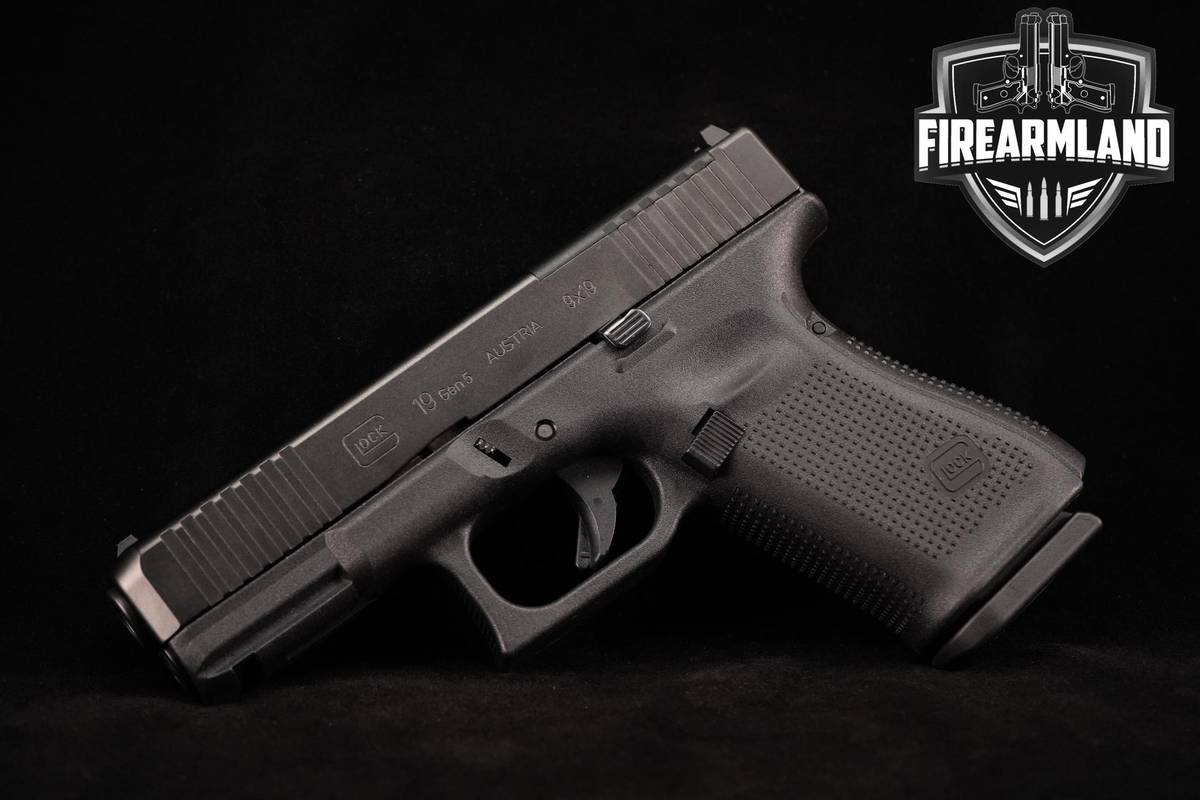Glock 19 Gen5 MOS 9mm 4" G19 Gen-5