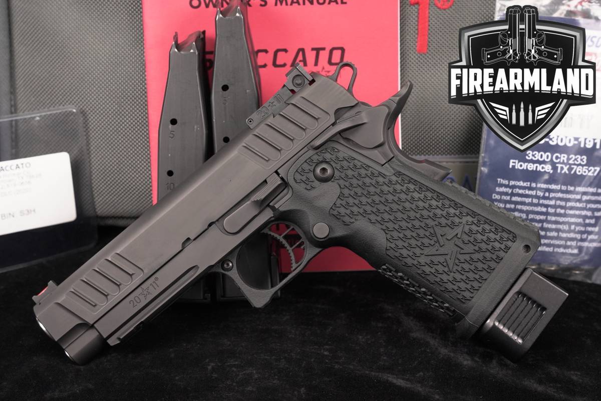 Staccato P 9mm Optics-Ready 4.4" STI 1911 2011 +3 MAGS & ORIG CASE