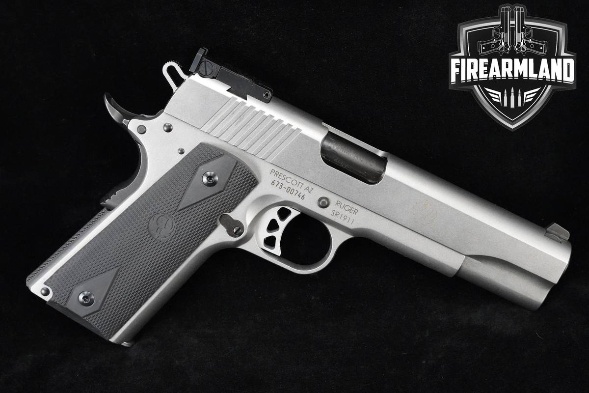 Sturm Ruger SR1911 10mm 5" Stainless 1911 Ruger-SR1911 SR-1911 +ORIG BOX