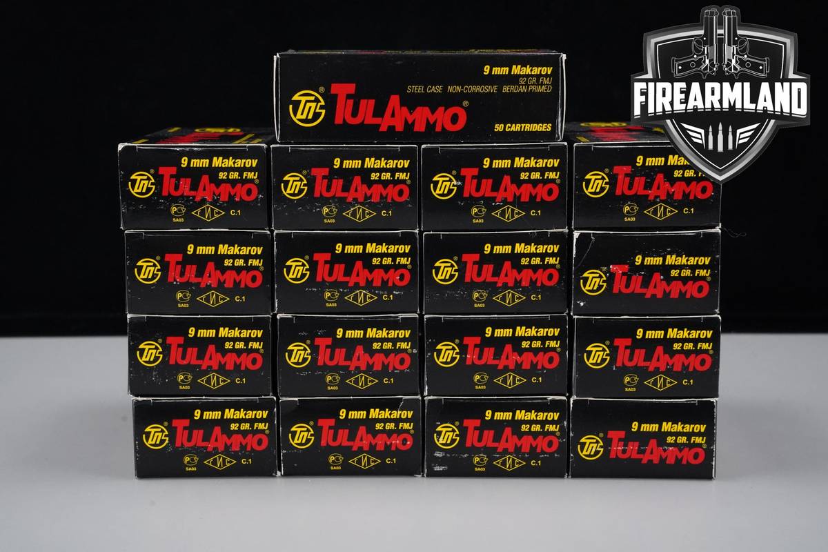 850 RDS! 9x18mm Makarov Ammo 9mm