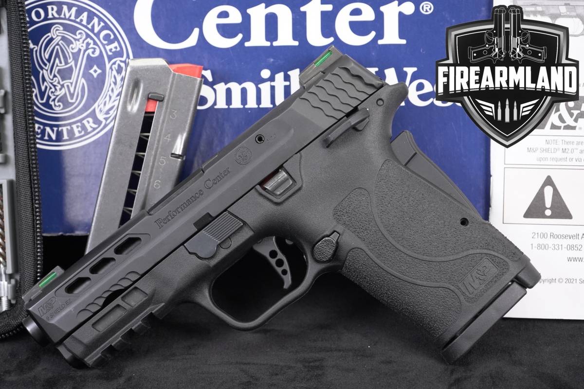 Smith & Wesson M&P 9 Shield EZ S&W Ported 9mm M&P9 + 2 MAGS, OG CASE