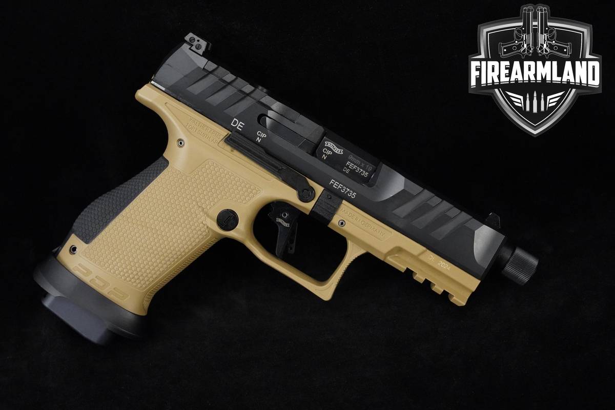 Walther PDP Compact PRO 9mm Black/FDE Walther-PDP Compact 3MAGS & ORIG CASE