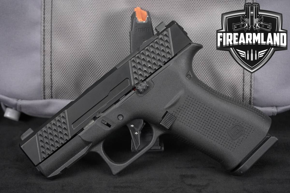 UPGRADES Glock 43X G43X Grey Ghost Precision Slide 9mm 3.41" +2 MAGS, CASE