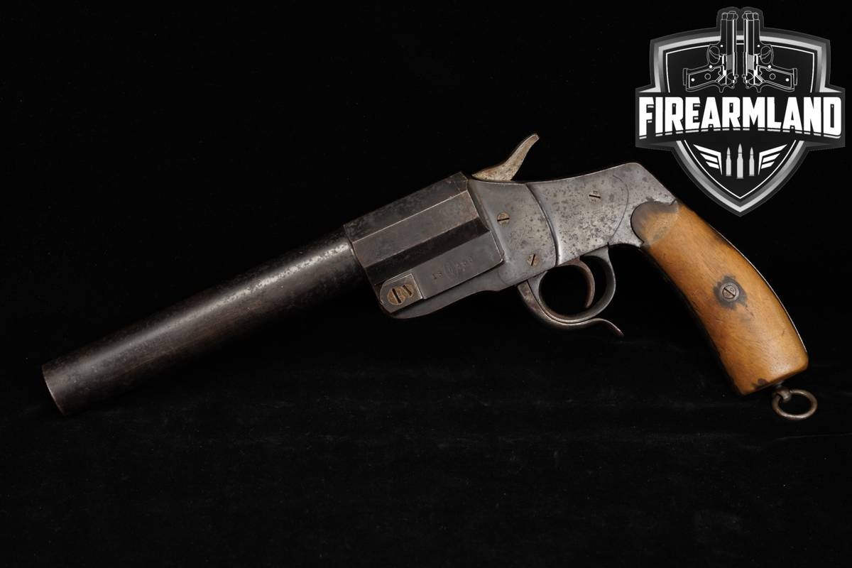 WWI German Leuchtpistole Modell 1894 Hebel LP Blued JG Anschütz FLARE GUN
