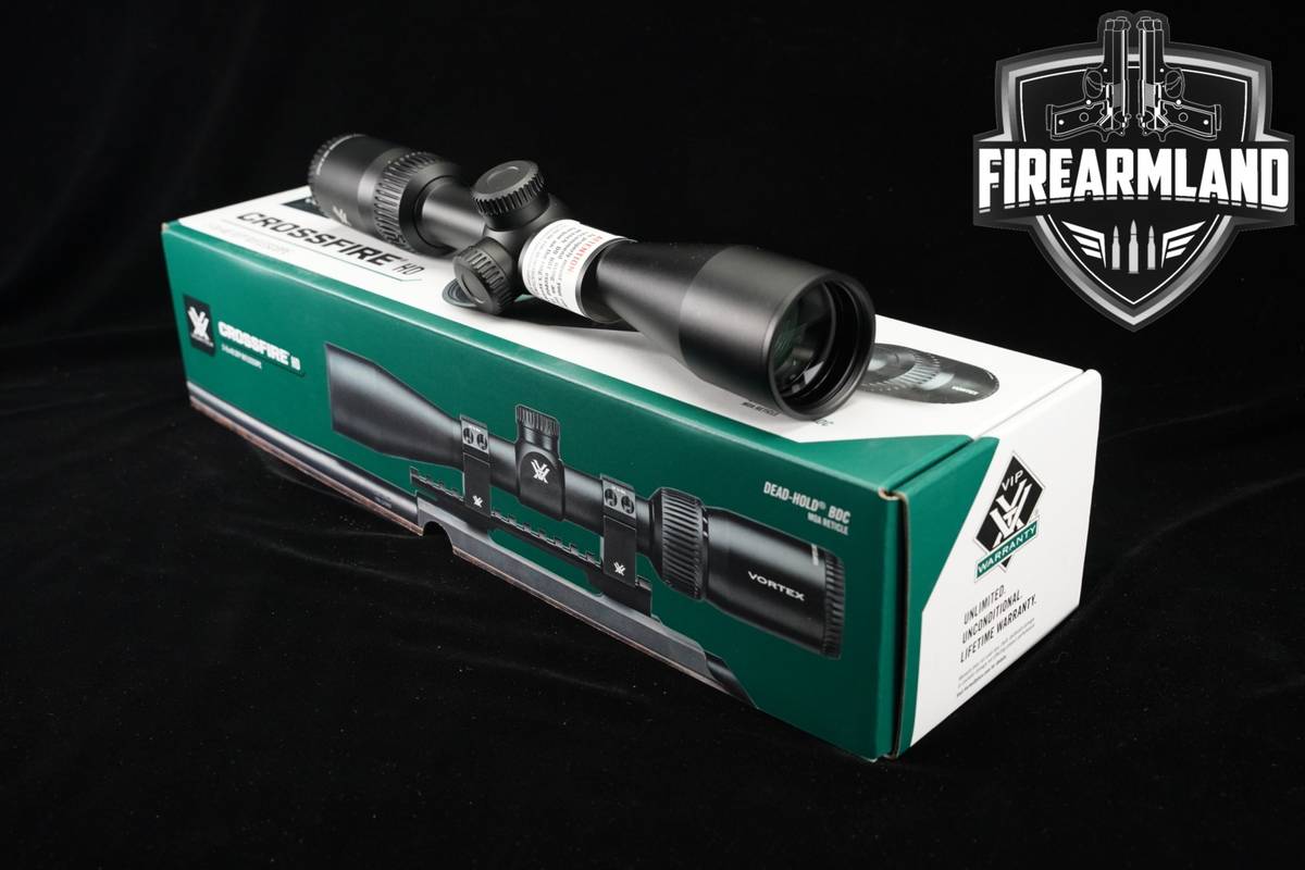 Vortex Optics Crossfire HD 3-9x40mm 1" Tube SFP Dead Hold BDC Scope +BOX