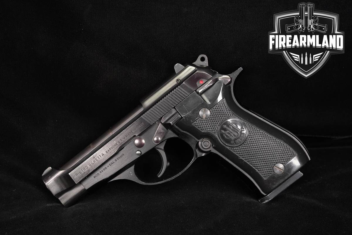 Italian Beretta Mod 84BB Cheetah Guardia Di Finanza P 3.81" DA/SA
