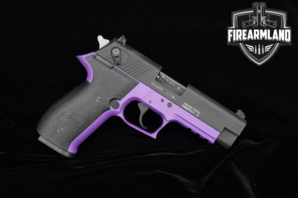 German Sport Guns (GSG) ATI/GSG Firefly HGA Purple 22LR 4" Two-Tone DA/SA