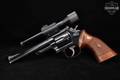 1961 Smith & Wesson (S&W) Model 53 No Dash .22 Rem. Jet Blued in Good Condition Image 2