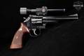 1961 Smith & Wesson (S&W) Model 53 No Dash .22 Rem. Jet Blued in Good Condition Image 3