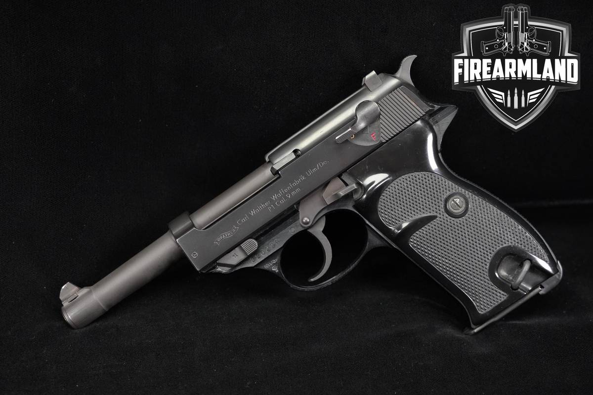 1969 Walther P1 Ulm/Do Marked West-German 9mm 4.9" +2 MAGS & ORIG BOX