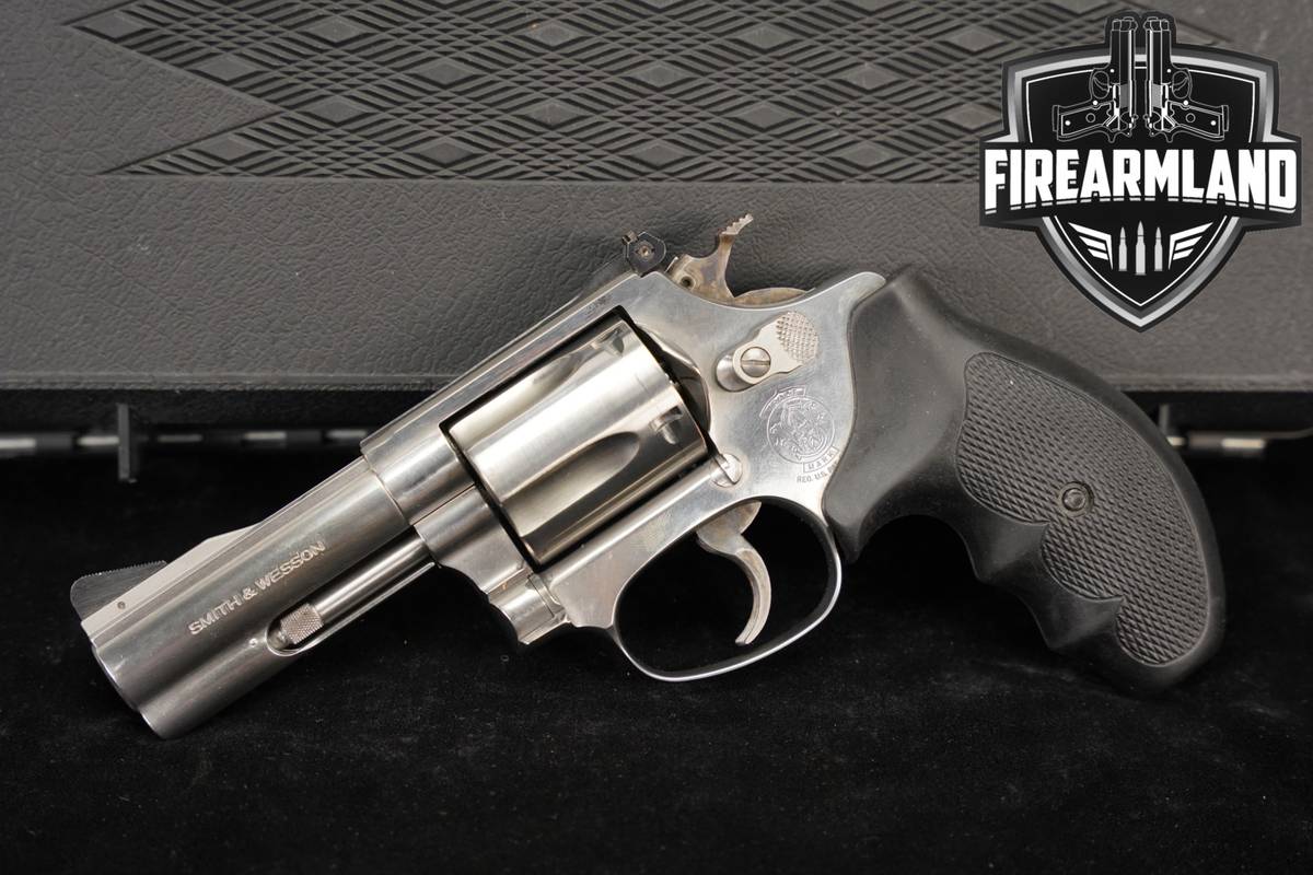 1994 Smith & Wesson Model 60-4 S&W 38 Special 3" Satin Stainless +CASE