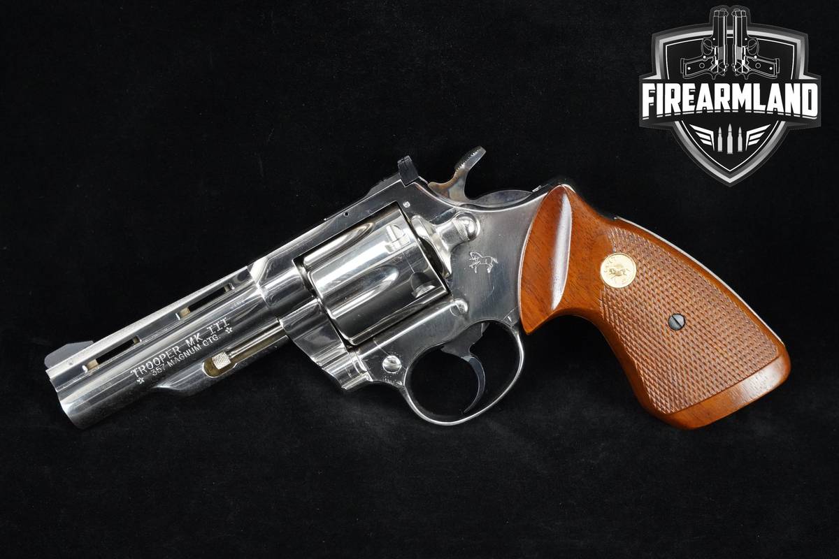 1984 Colt Trooper Mk III 357-Magnum 4" Colt-Trooper Mk-III Mark-3 +ORIG BOX