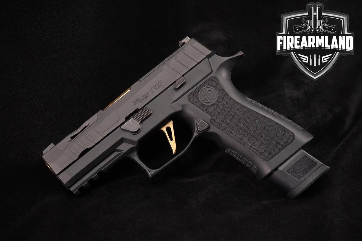 Sig Sauer P320 XCarry Spectre 9mm Custom Works 320 X-Carry +3 MAGS, CASE