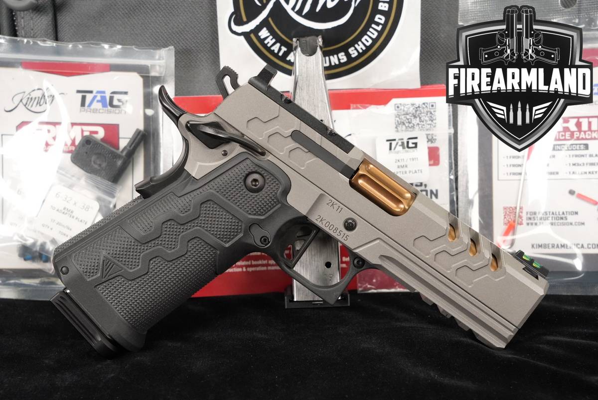 Kimber 2K11 Pro Stainless 9mm Optics-Ready 1911 2011 +2 MAGS & ORIG BOX