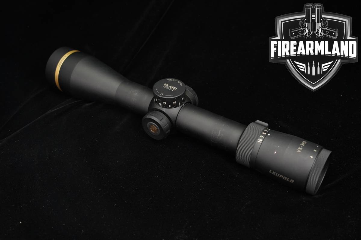 Leupold VX-5HD 2-10x42 30mm Tube MOA SFP Illuminated FireDot Duplex Scope