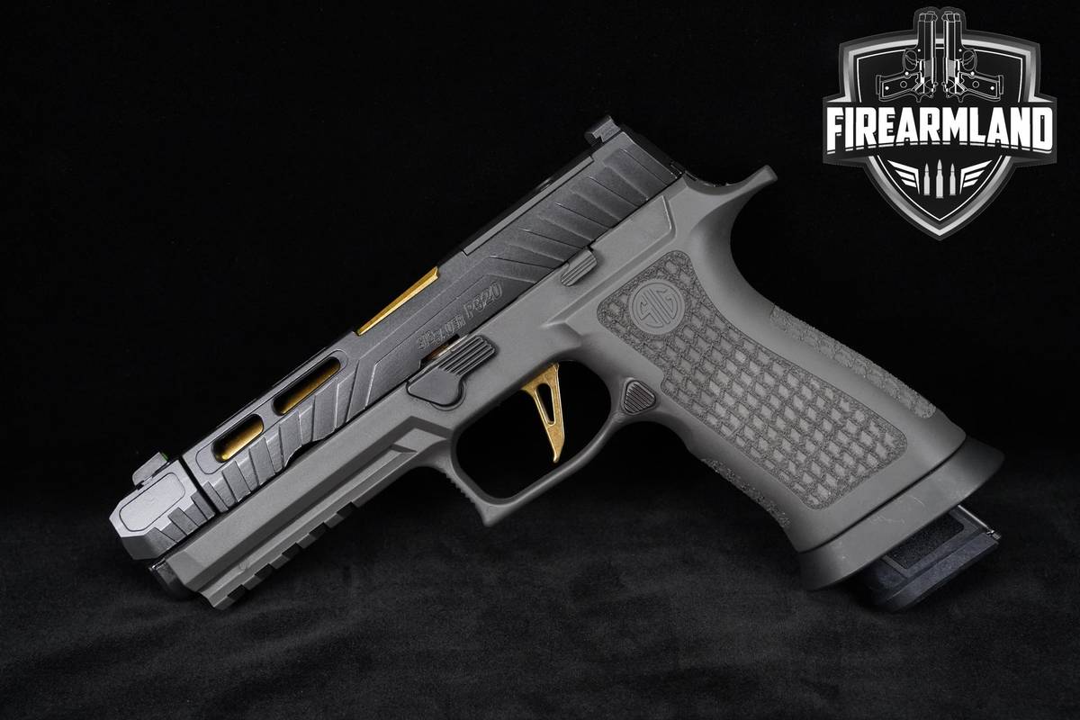 Sig Sauer P320 Spectre Comp Custom Works 9mm 4.6" P-320 Optic-Ready +2 MAGS
