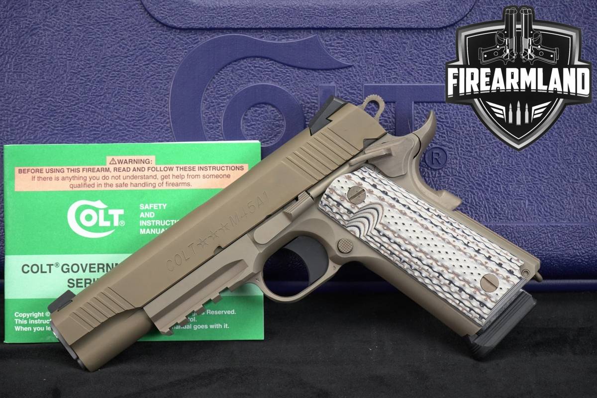 Colt Government Model M45A1 45-ACP 5" M45-A1 1911 1911A1 +ORIG CASE