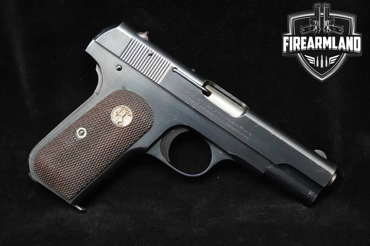 1925 Colt Model 1903 Pocket Hammerless 32 ACP 3.75" Colt Model-1903 M1903
