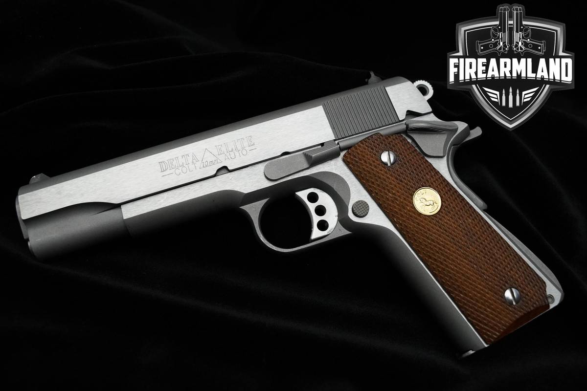 Colt Delta Elite 10mm 5" Stainless Steel 1911 Colt 2016