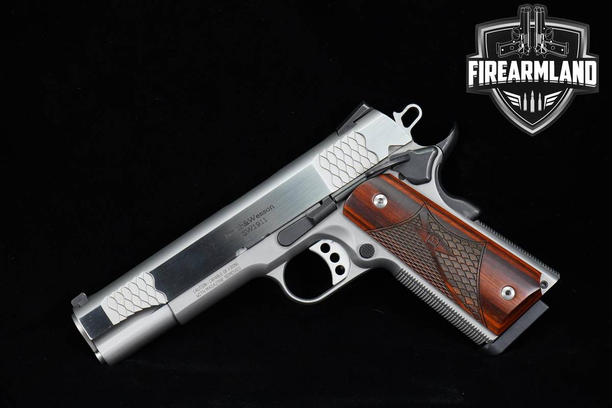 Smith & Wesson SW1911 E-Series 45-ACP 5" 1911 +2 MAGS & ORIG CASE