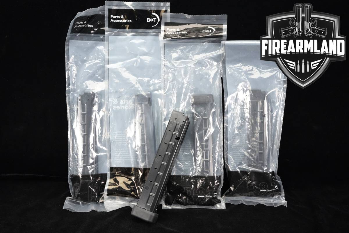 FIVE 5 Brugger & Thomet B&T MP9/TP9/APC9/GHM9/SPC9 30 Round Magazines Mags