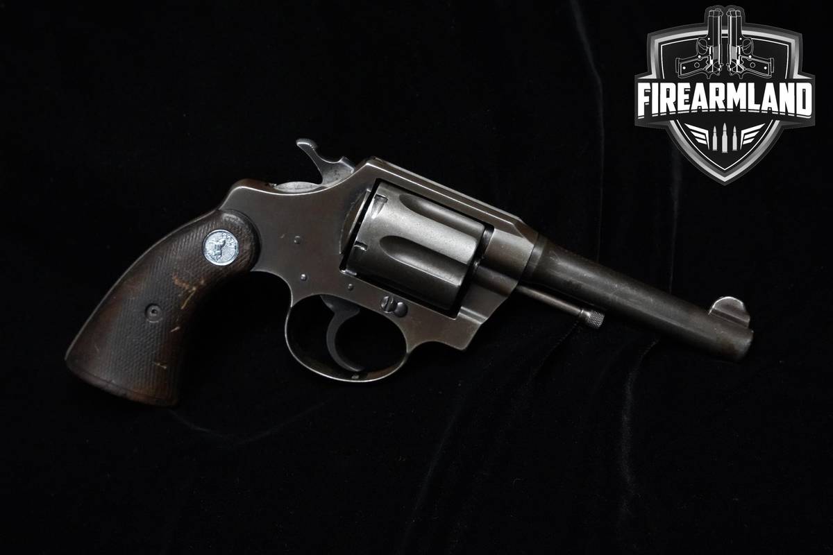 1928 Colt Police Positive Special Second Issue 38 Special 4" Blued Colt