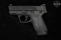 Smith & Wesson (S&W) M&P9 Shield Thumb Safety 9mm Luger Black in Excellent Condition Image 5