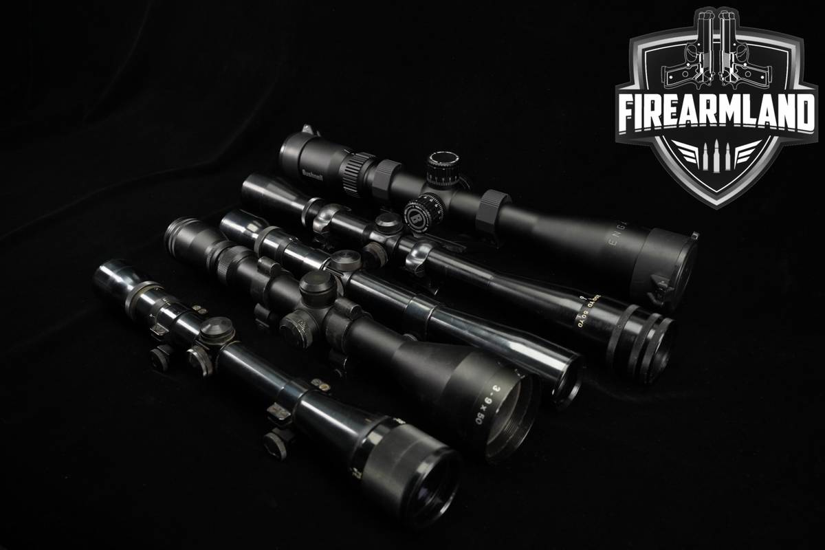 Five Scope Lot Hunting 5 Pack Lyman Simmons Bushnell Weaver Scopes