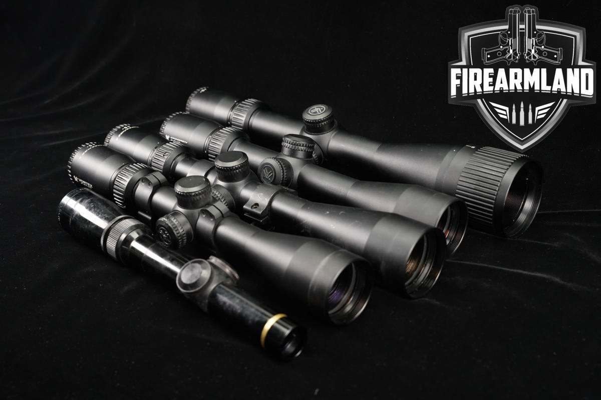 FIVE SCOPE LOT Hunting 5 Pack Leupold Vortex Riflescope Scopes