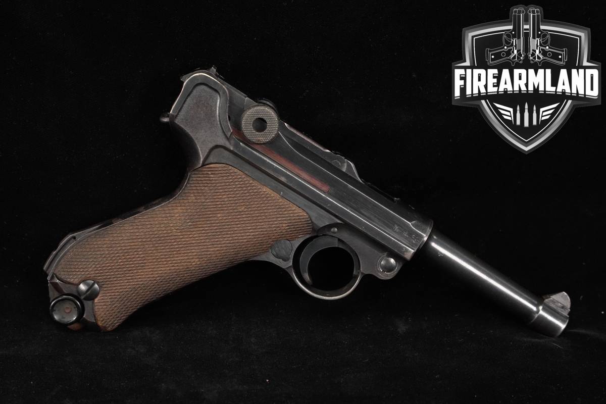 WWII 1942 Mauser P.08 Byf 42 9mm 4" Blued P08 Luger