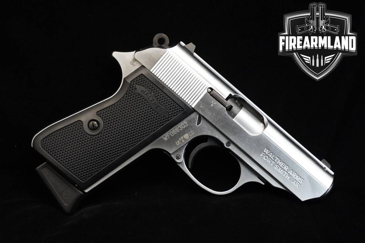 Walther PPK/S Nickel 22LR Nickel PPKS Walther PPK-S SUB-COMPACT +ORIG CASE
