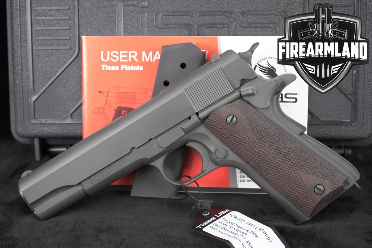 Tisas M1911 A1 Govt GI Series 70 45 ACP 1911 FORGED HBM +2 MAGS & ORIG CASE