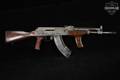 Meridian Defense MDC-47 Pestilence; Apocalypse Series; Special Projects Division 7.62x39 Battleworn Gray & Wood in Excellent Condition Image 3