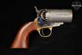 2022 F.lli Pietta 1851 Navy Yank Pepperbox .36 Color Case-Hardened in Very Good Condition Image 3