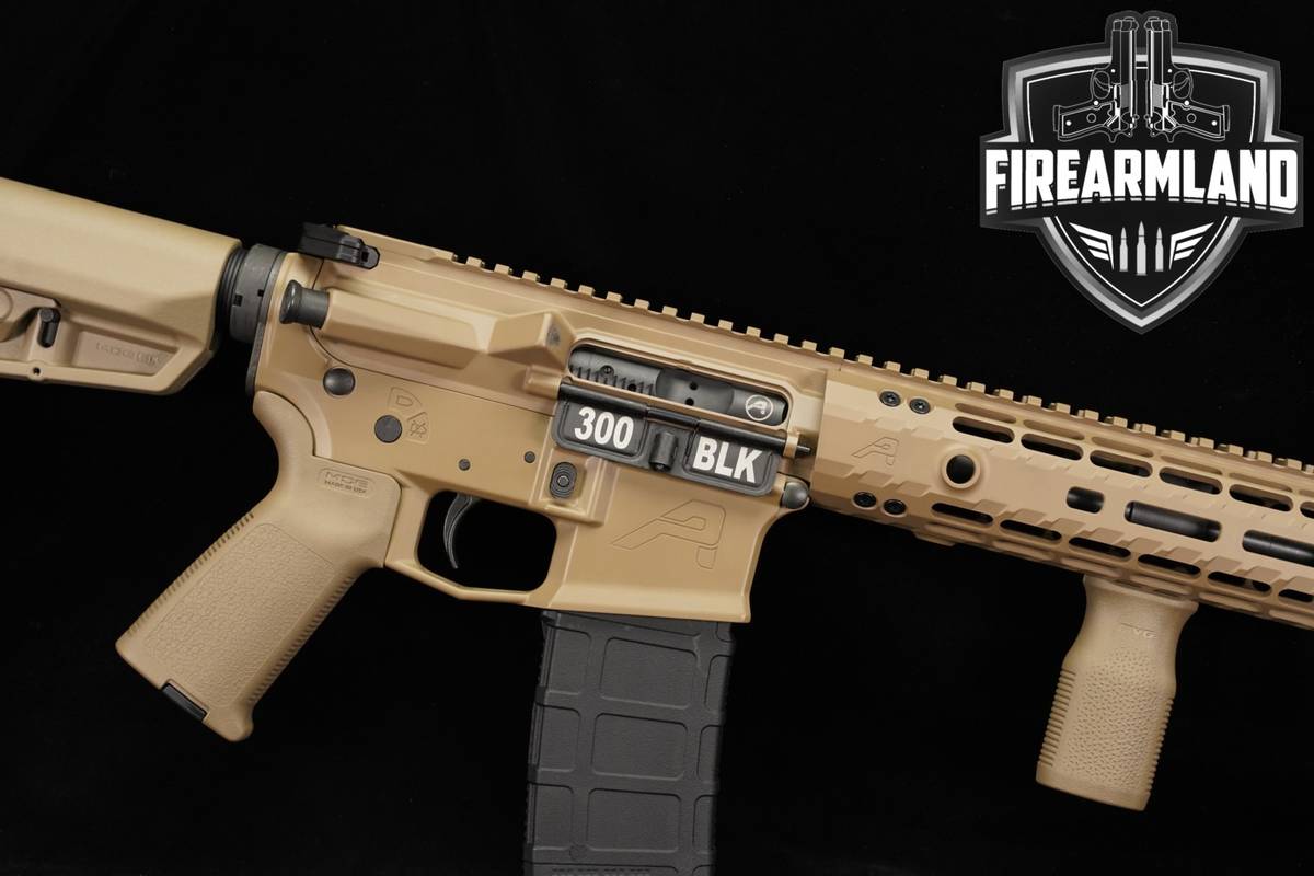 SBR Aero Precision M4E1 300 Blackout AR-15 AR15 8" FDE M4-E1 ATLAS S-ONE
