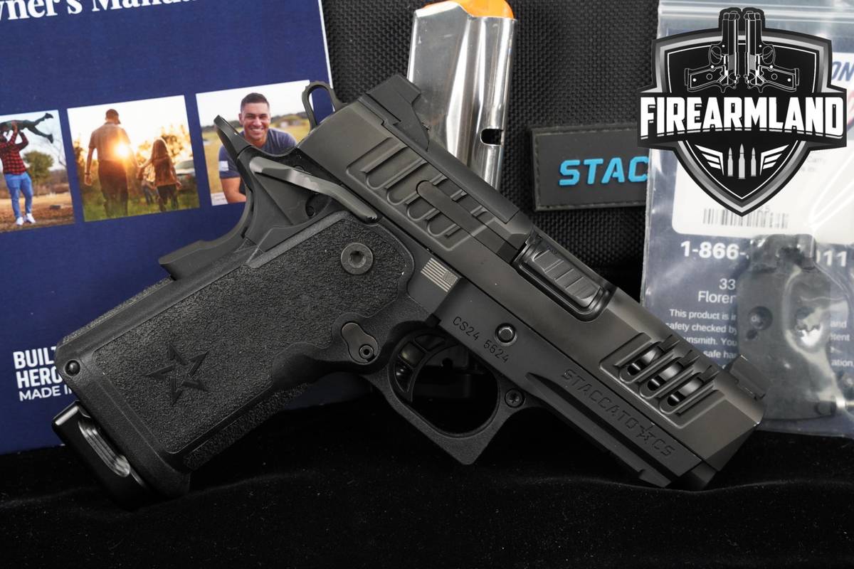 Staccato CS V3 9mm Optics-Ready STI 1911 2011 +2 MAGS & ORIG CASE