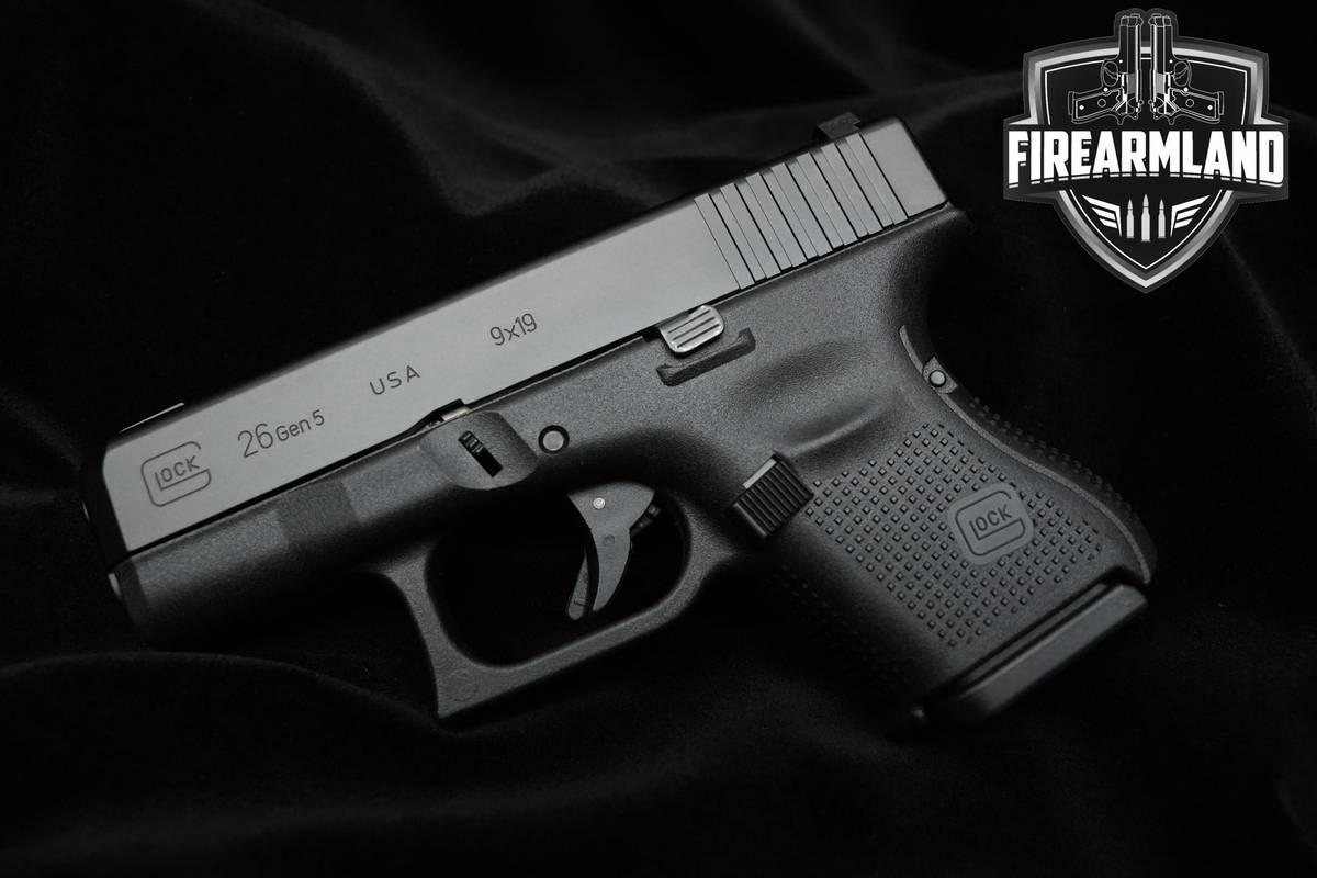 Glock 26 Gen5 9mm 3.43" 26 Glock G26 Gen 5 +3 MAGS & ORIG CASE
