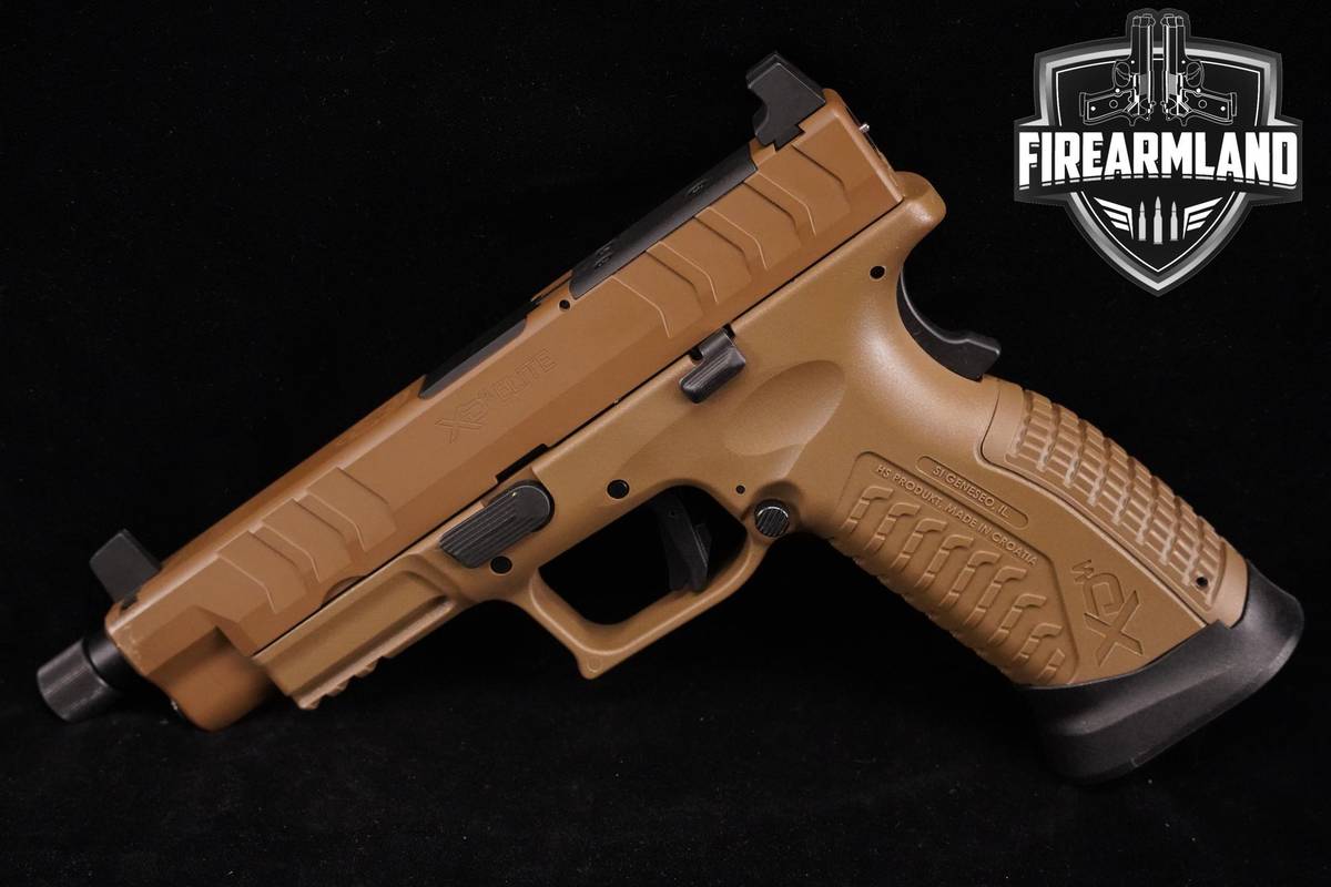 Springfield Armory XD-M Elite 4.5 OSP Tactical Threaded FDE 9mm 4.5"