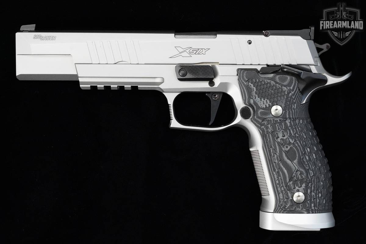 2012-2015 Sig Sauer P226 X-SIX Supermatch German Mastershop 9mm Luger Silver in Factory New Condition Image 6