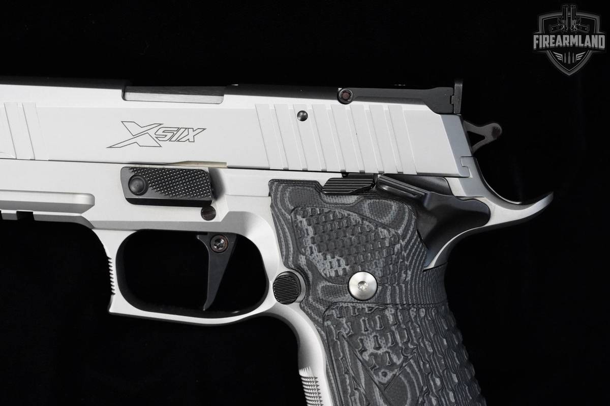2012-2015 Sig Sauer P226 X-SIX Supermatch German Mastershop 9mm Luger Silver in Factory New Condition Image 8
