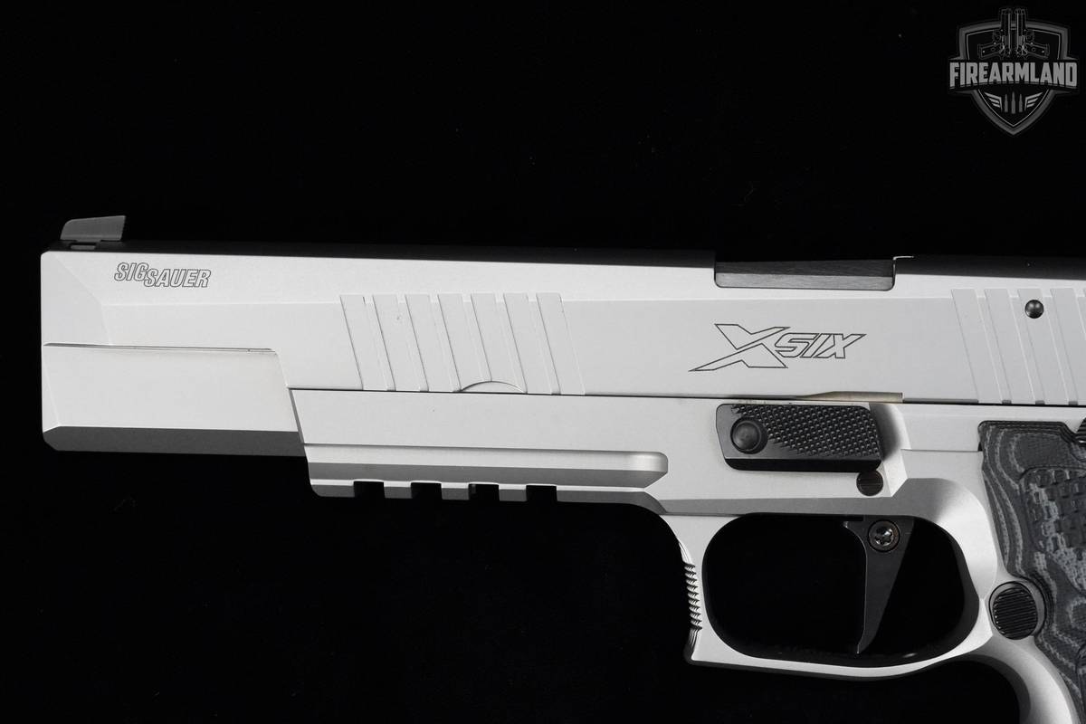 2012-2015 Sig Sauer P226 X-SIX Supermatch German Mastershop 9mm Luger Silver in Factory New Condition Image 9