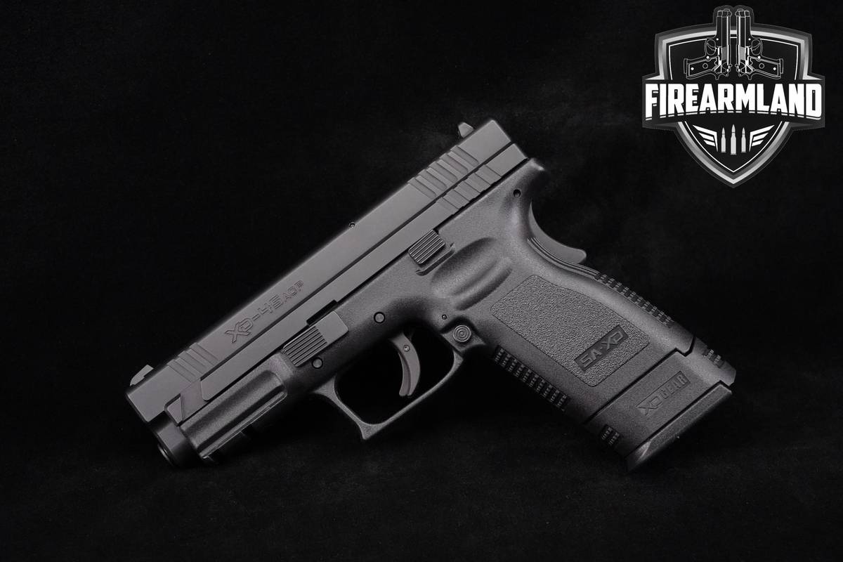 DUTY! Springfield Armory XD 4" Service Model 45 ACP 4 +4 MAGS & ORIG CASE