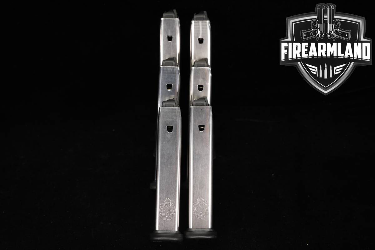SIX (6) Springfield Armory XDM 19 Round Magazines 9mm Luger XD-M Mags