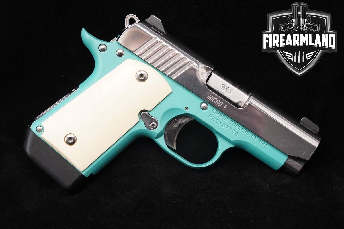 Kimber Micro-9 Special Edition Bel-Air 9mm 1911 3.1" Kimber Bel-Air 1911