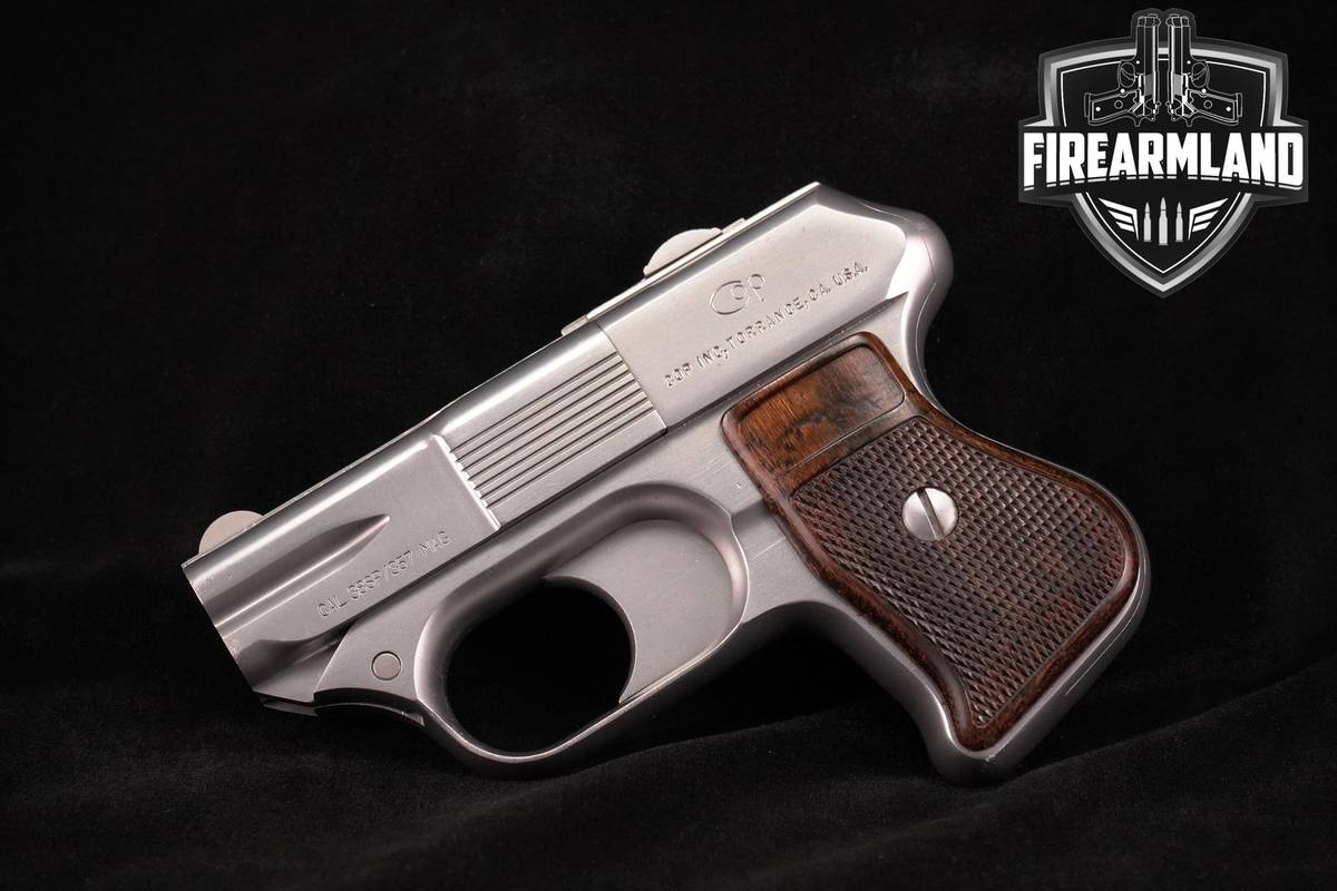 COP Inc. Model SS-1 Derringer 357 Magnum Inc 3.25" SS1 +ORIG CASE